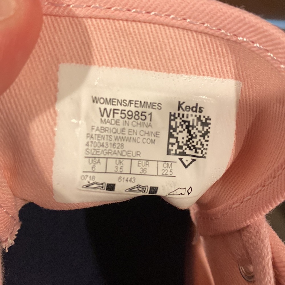 NWT Keds Triple Kick MLB San Francisco Giants Pink Platform Shoes - US size 6M - Picture 6 of 12
